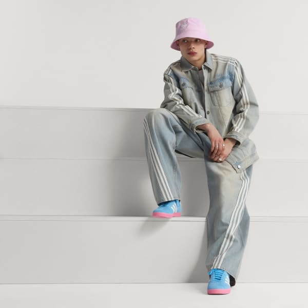 Adidas Gazelle x Inter miami CF Semi Blue Burst White Tint Bliss Pink JR4178