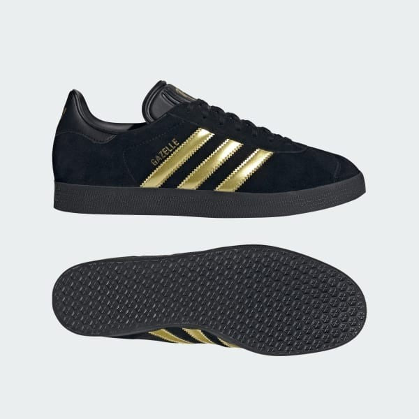 Adidas Gazelle x Jude Bellingham Core Black Gold Metallic Core Black JH5703