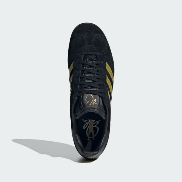 Adidas Gazelle x Jude Bellingham Core Black Gold Metallic Core Black JH5703