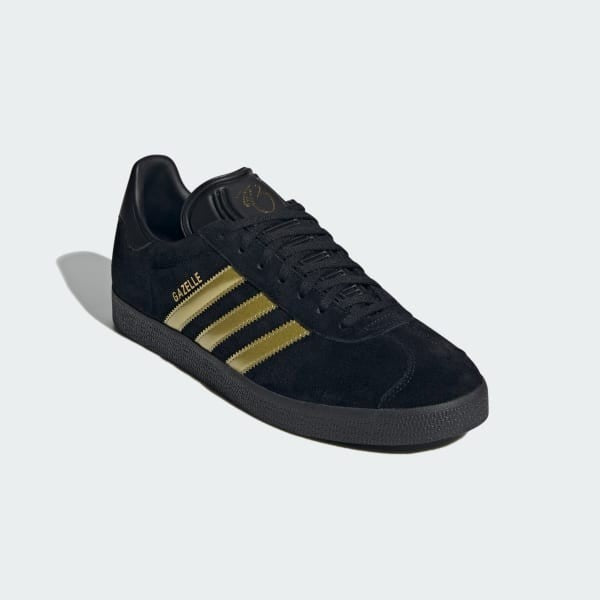 Adidas Gazelle x Jude Bellingham Core Black Gold Metallic Core Black JH5703