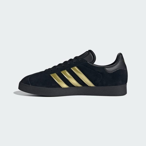 Adidas Gazelle x Jude Bellingham Core Black Gold Metallic Core Black JH5703