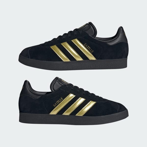 Adidas Gazelle x Jude Bellingham Core Black Gold Metallic Core Black JH5703