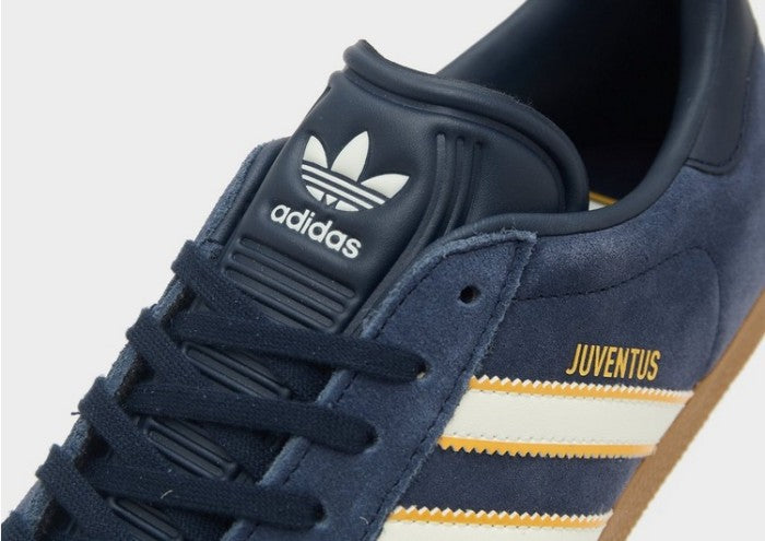 Adidas Gazelle x Juventus Legend Ink Off White Gold Gum JS3044