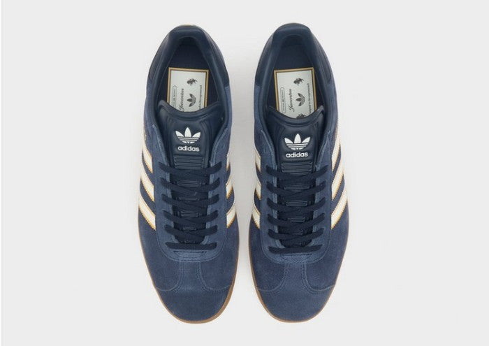 Adidas Gazelle x Juventus Legend Ink Off White Gold Gum JS3044