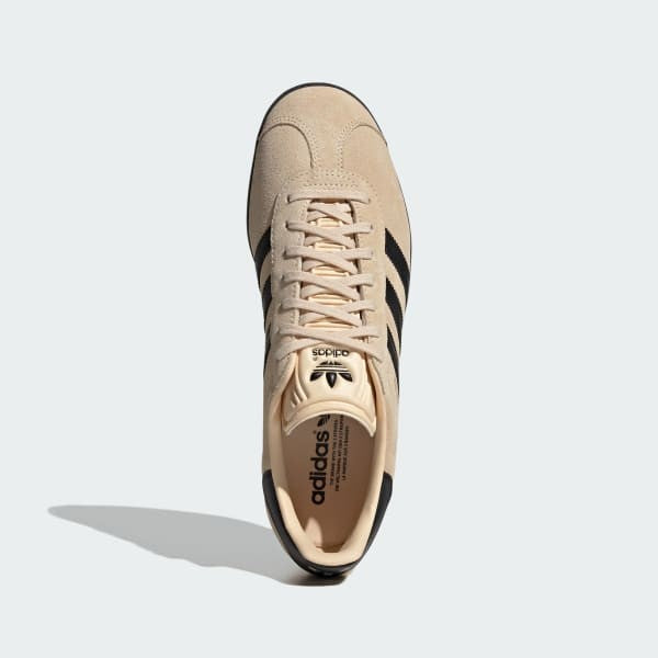 Adidas Gazelle x Messi Crystal Sand Core Black Gold Metallic IH8156