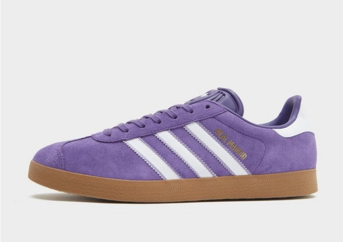 Adidas Gazelle x Real Madrid University Purple Cloud White Magic Lilac JS3041