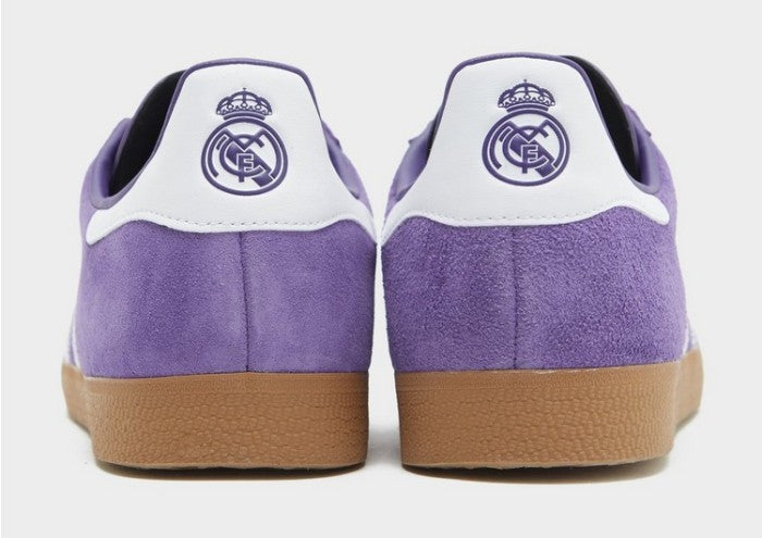 Adidas Gazelle x Real Madrid University Purple Cloud White Magic Lilac JS3041