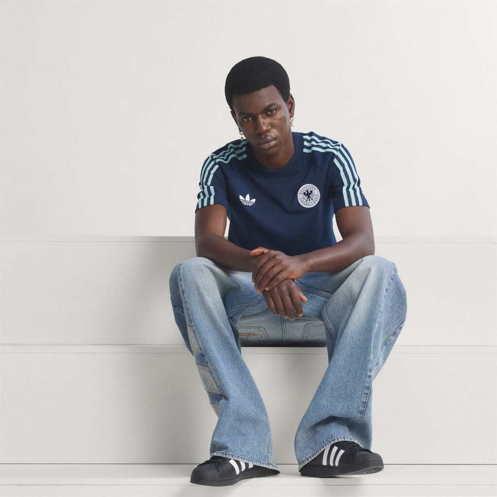 Adidas Germany T-shirt Originals Collegiate Navy JZ9342