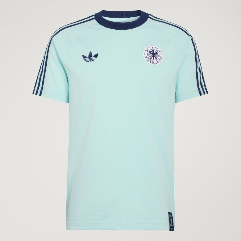 Adidas Germany T-shirt Originals Semi Flash Aqua KE2928