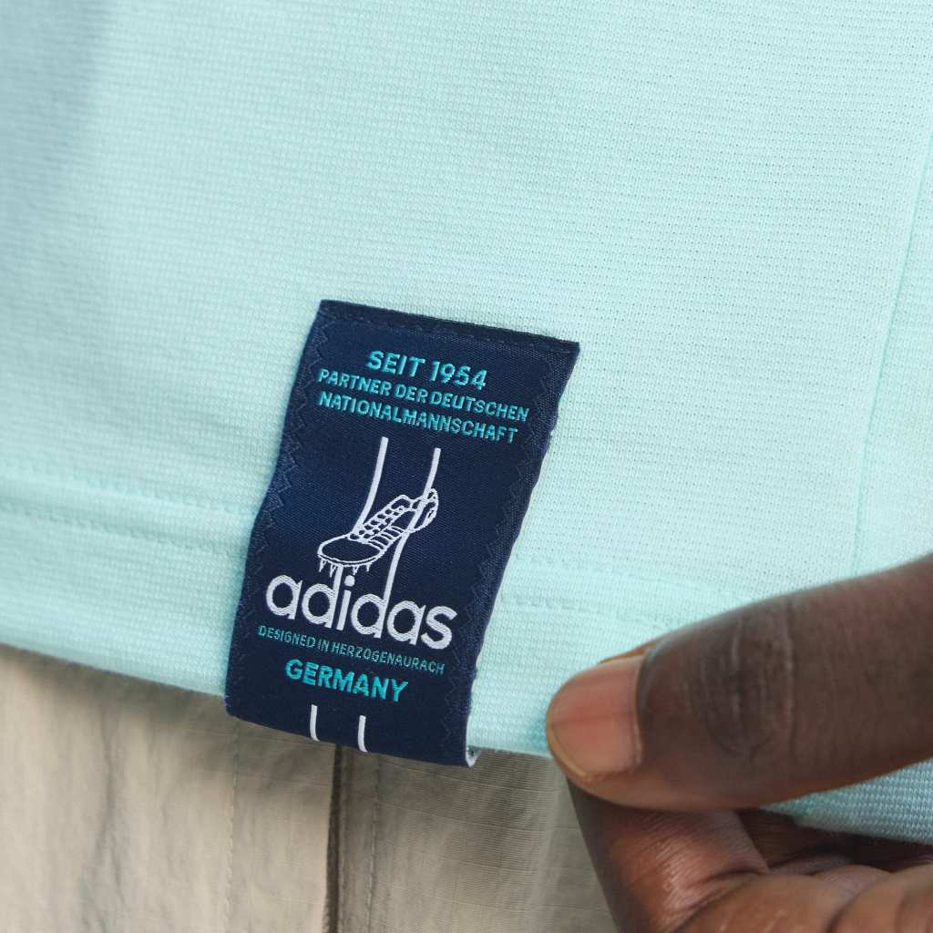 Adidas Germany T-shirt Originals Semi Flash Aqua KE2928