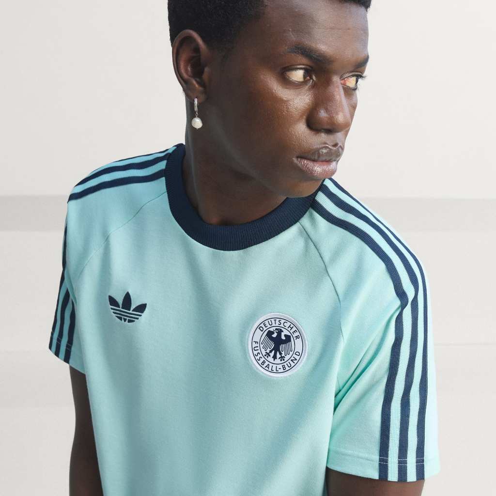 Adidas Germany T-shirt Originals Semi Flash Aqua KE2928
