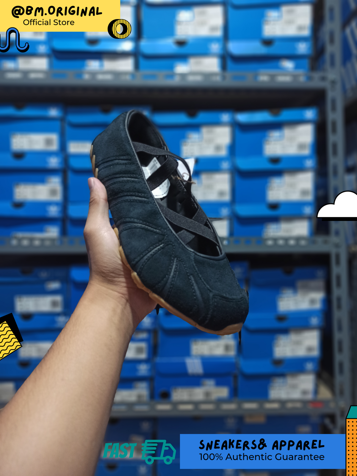 Adidas Ghost Sprint Ballet Core Black Gum KI7740