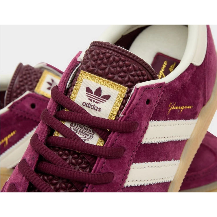 Adidas Glasgow Spezial Handball 25th Anniversary City Series Maroon Off White Cream Gum KK3483
