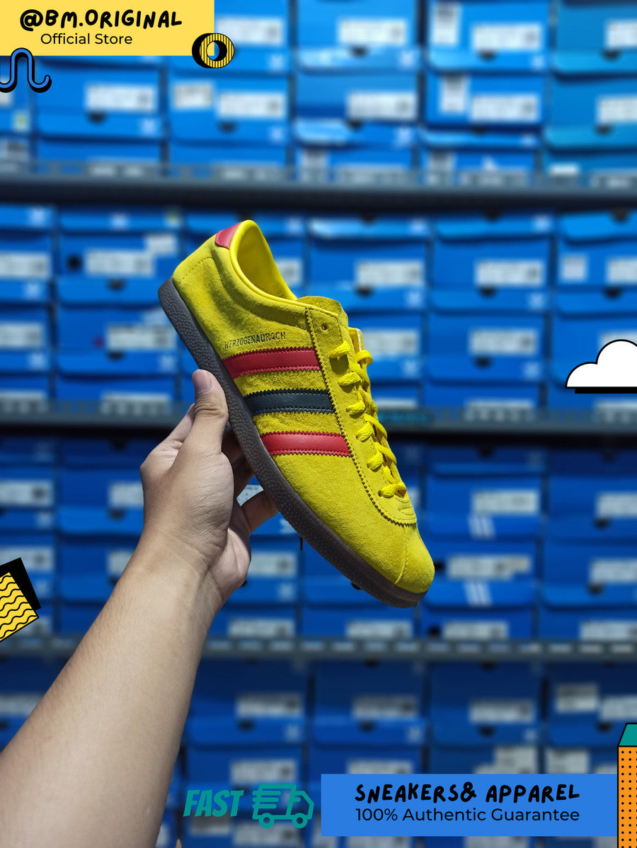 Adidas HERZOGENAURACH Yellow Scarlet Gum City Series IF2349