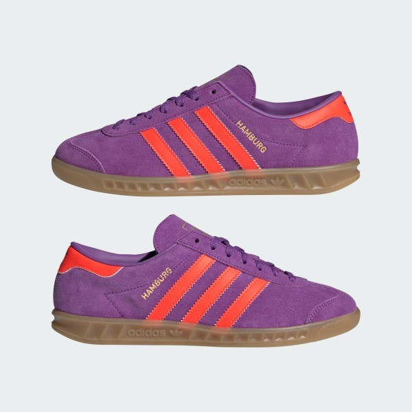 Adidas Hamburg OG Active Purple Solar Red Gold Metallic JS0679