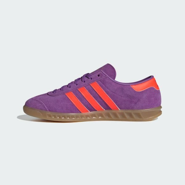 Adidas Hamburg OG Active Purple Solar Red Gold Metallic JS0679