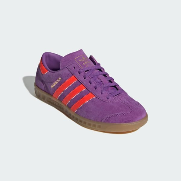 Adidas Hamburg OG Active Purple Solar Red Gold Metallic JS0679