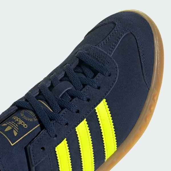 Adidas Hamburg OG Night Indigo Solar Yellow Gold Metallic JS0678