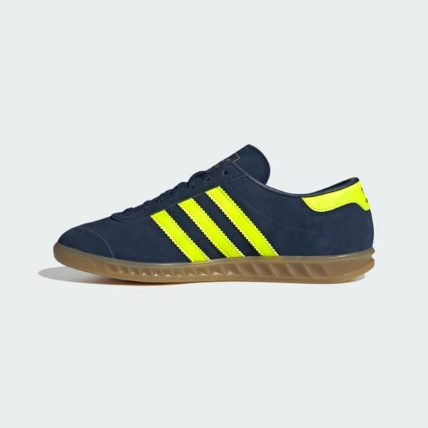 Adidas Hamburg OG Night Indigo Solar Yellow Gold Metallic JS0678