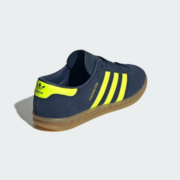 Adidas Hamburg OG Night Indigo Solar Yellow Gold Metallic JS0678