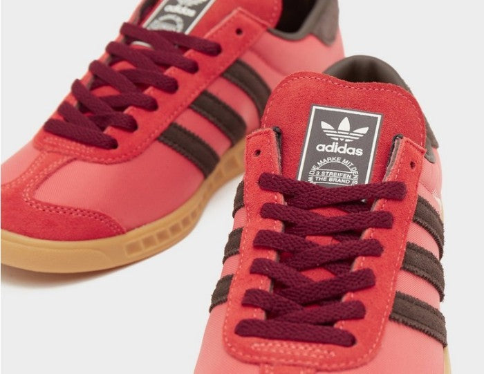 Adidas Hamburg Red Brown Gumsole JH8759