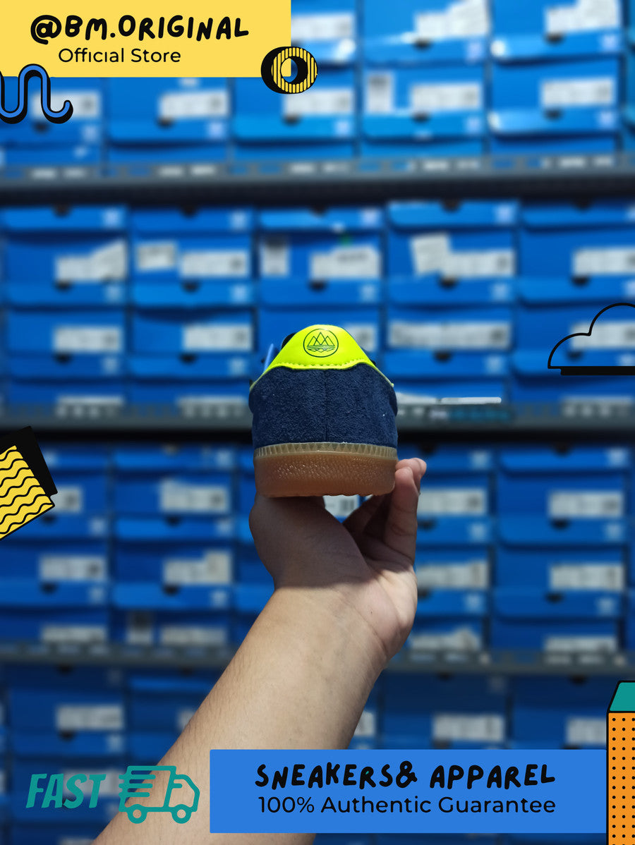Adidas Hochelaga SPZL Night Indigo Solar Yellow Blue Bird HQ9950