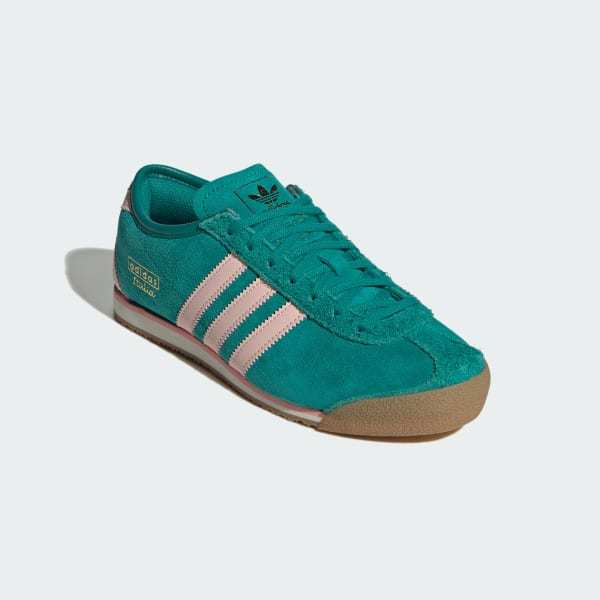 Adidas Italia 70s Power Green Sandy Pink Gold Metallic KJ3622