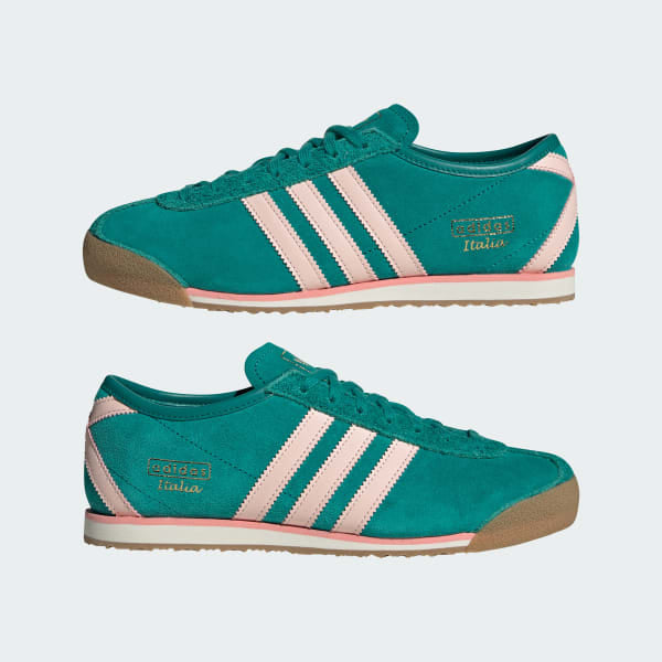 Adidas Italia 70s Power Green Sandy Pink Gold Metallic KJ3622