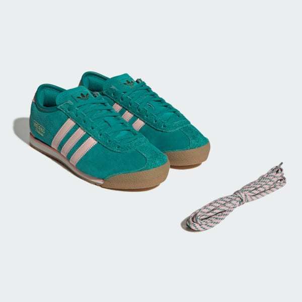 Adidas Italia 70s Power Green Sandy Pink Gold Metallic KJ3622