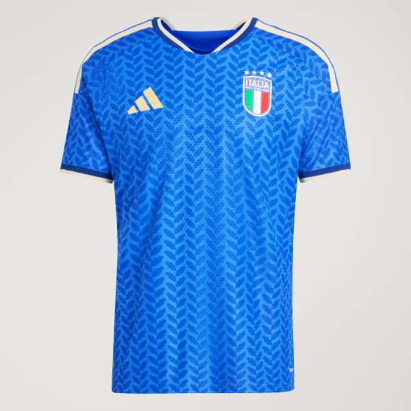 Adidas Italy 24 Home Authentic Jersey Bold Blue JL6934