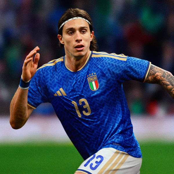 Adidas Italy 24 Home Authentic Jersey Bold Blue JL6934
