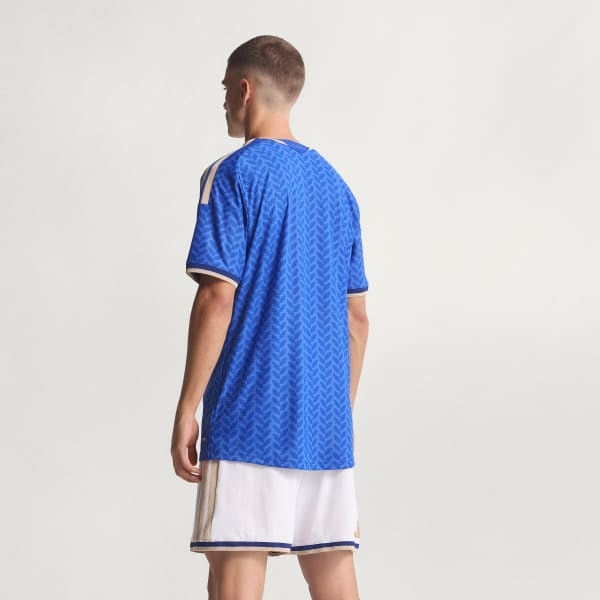 Adidas Italy 24 Home Authentic Jersey Bold Blue JL6934