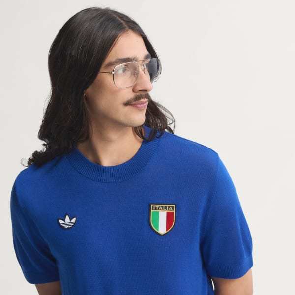 Adidas Italy Jersey 70s Royal Blue JN3706