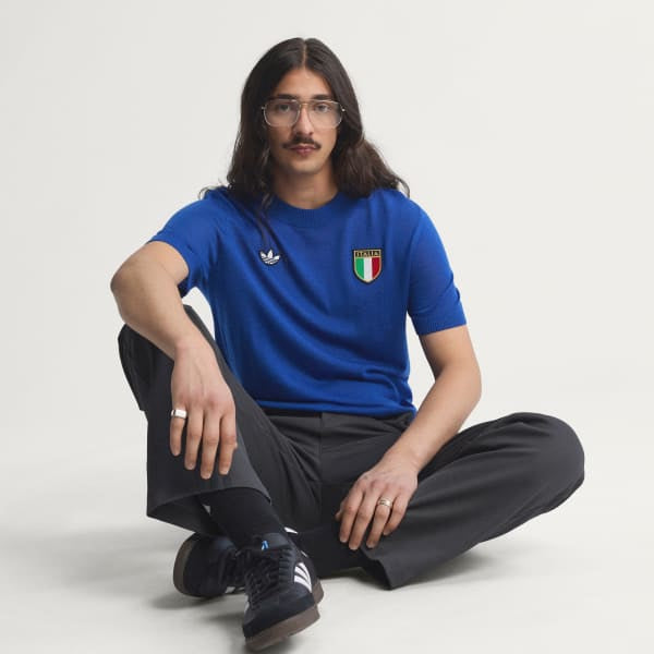 Adidas Italy Jersey 70s Royal Blue JN3706