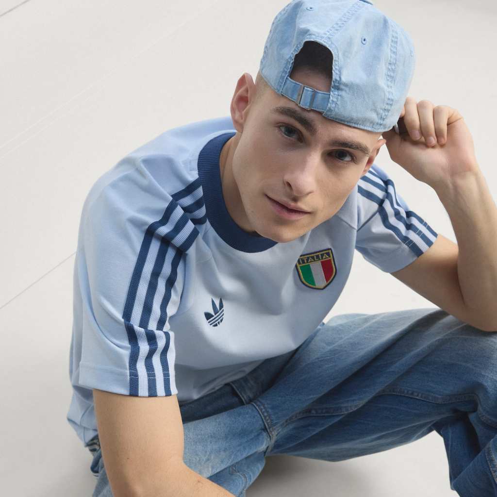 Adidas Italy T-shirt Originals Aeroblue JY9624