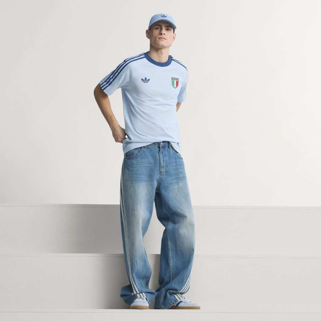 Adidas Italy T-shirt Originals Aeroblue JY9624