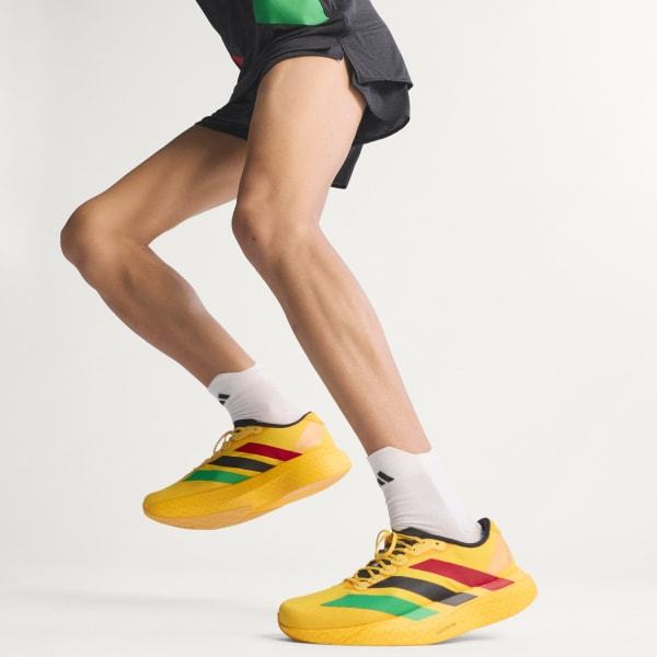 Adidas Jamaica 26 x Bob Marley Adizero EVO SL Bold Green Vivid Green Pure Ruby KJ3625