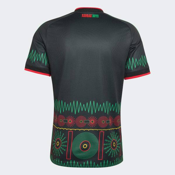 Adidas Jamaica 26 x Bob Marley Away Jersey Black KD0957