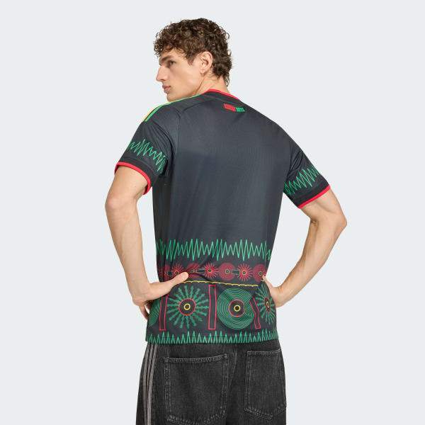 Adidas Jamaica 26 x Bob Marley Away Jersey Black KD0957