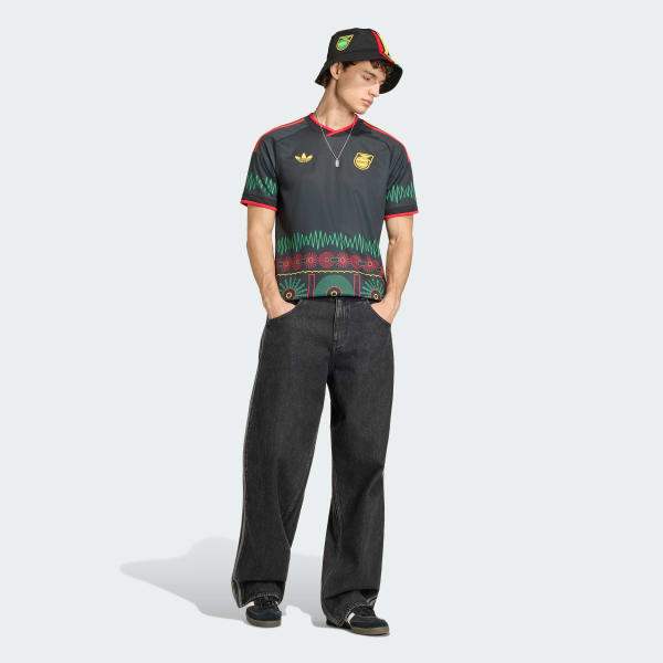 Adidas Jamaica 26 x Bob Marley Away Jersey Black KD0957