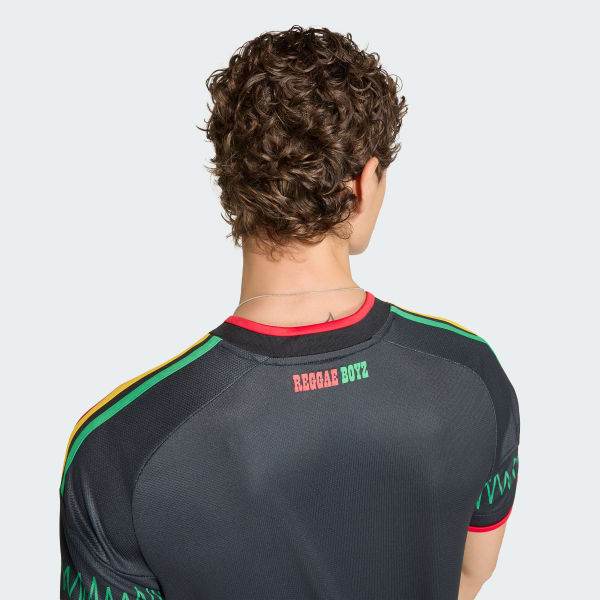 Adidas Jamaica 26 x Bob Marley Away Jersey Black KD0957