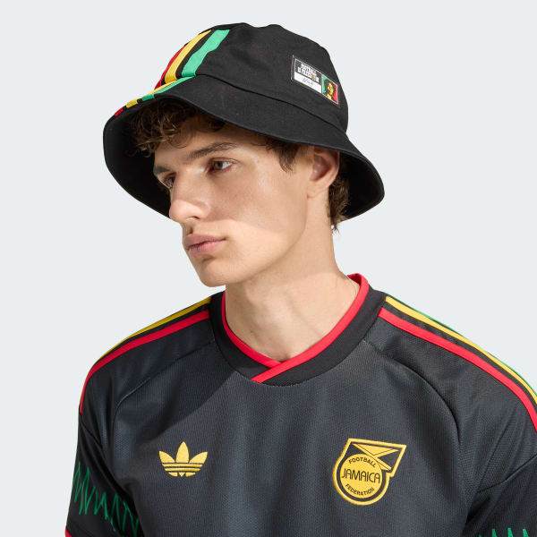 Adidas Jamaica 26 x Bob Marley Away Jersey Black KD0957