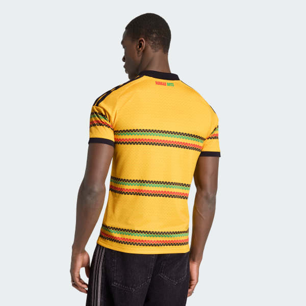 Adidas Jamaica 26 x Bob Marley Home Jersey Bold Gold KD0959