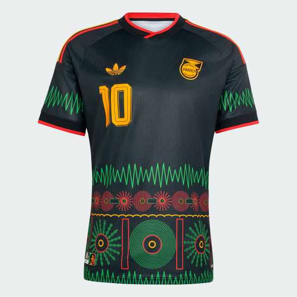 Adidas Jamaica x Bob Marley Away Jersey Black KD1149
