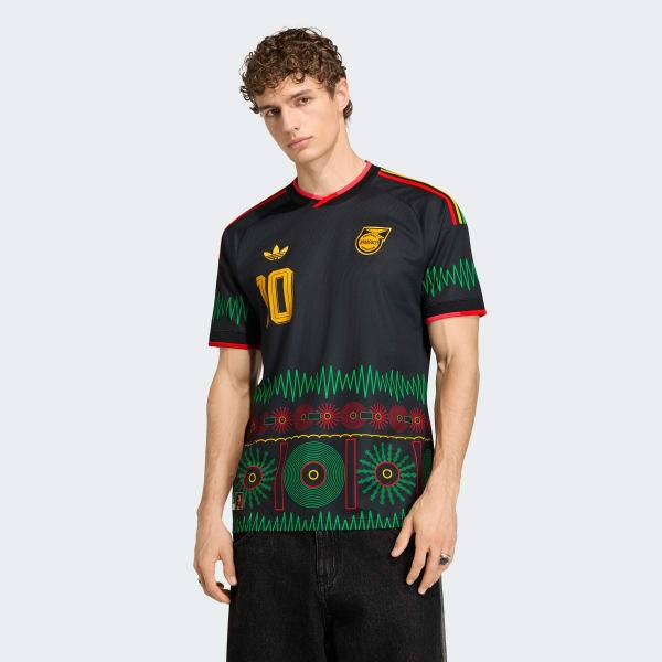 Adidas Jamaica x Bob Marley Away Jersey Black KD1149