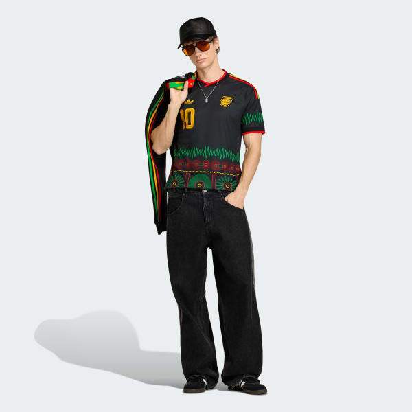 Adidas Jamaica x Bob Marley Away Jersey Black KD1149
