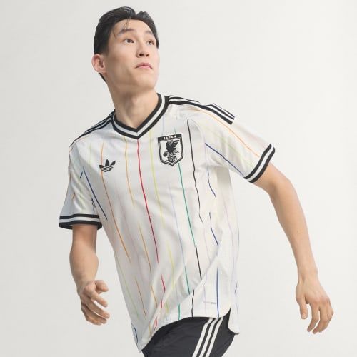 Adidas Japan 26 Away Authentic Jersey Off White Black KD3348