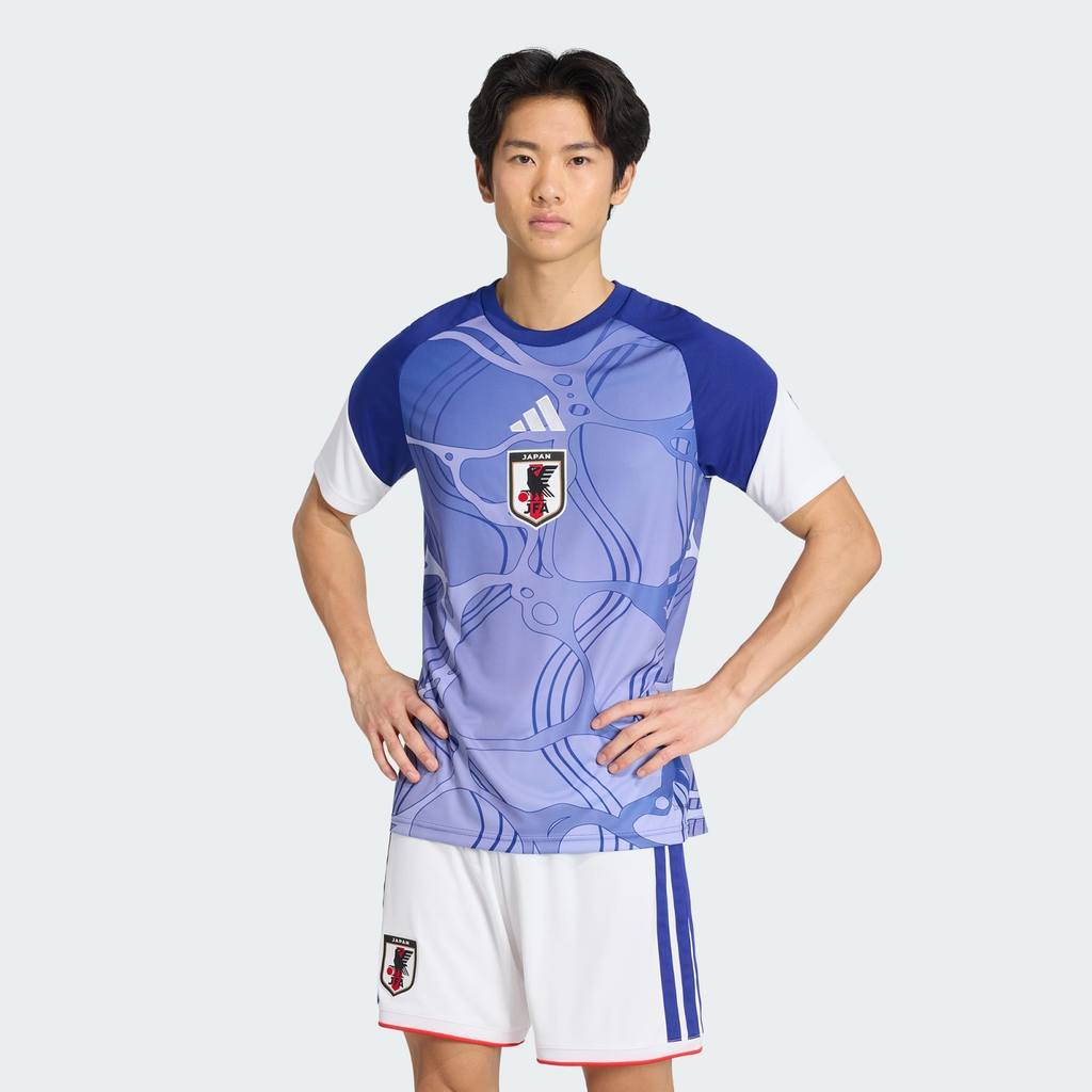 Adidas Japan 26 Home Pre Match Jersey White Japan Blue JZ9706