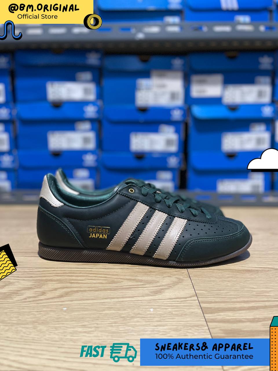Adidas Japan City Series Mineral Green Crystal Sand Wonder White IG4278