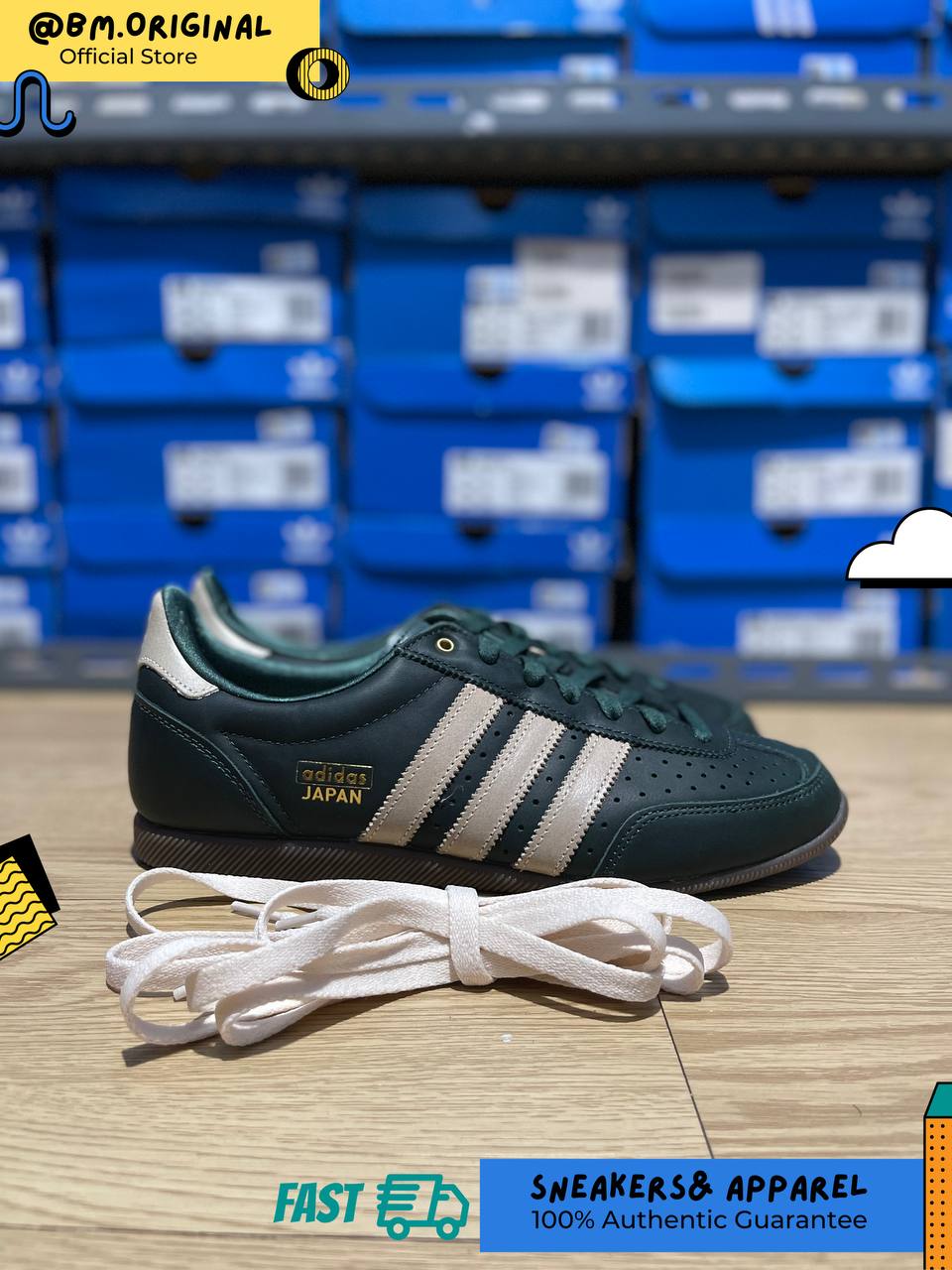 Adidas Japan City Series Mineral Green Crystal Sand Wonder White IG4278